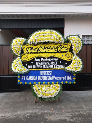 Papan Bunga Duka di Panteraja